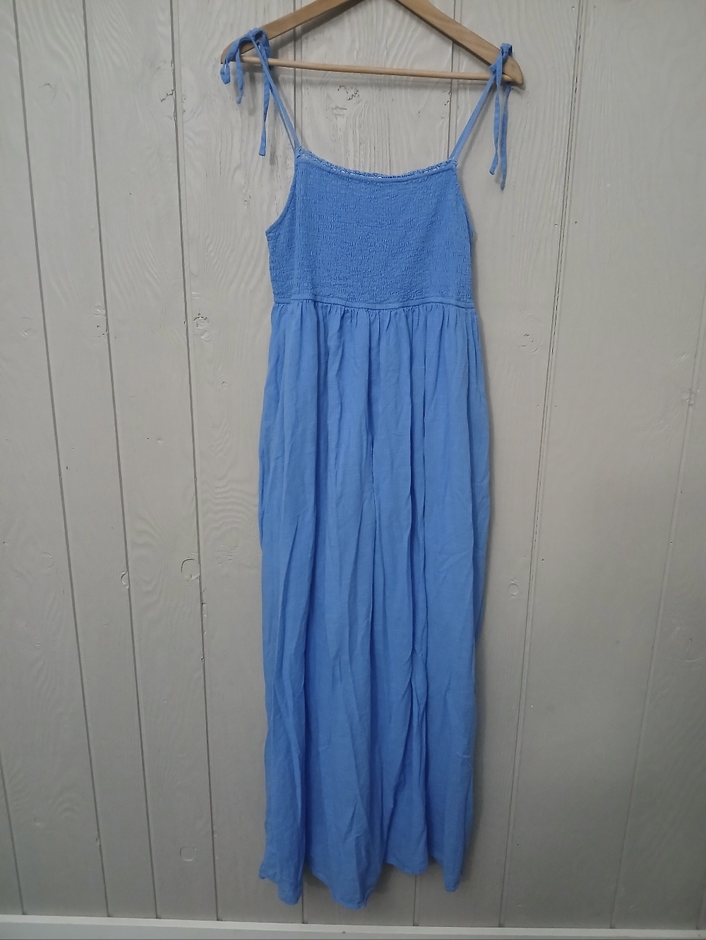 Altar'd State Light Blue Maxi Dress Large
